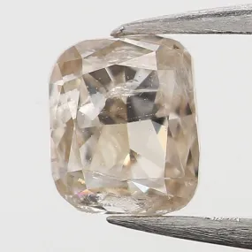 0.15 Ct Natural Loose Diamond, Cushion Diamond, Brown Diamond, Polished Diamond, Real Diamond, Rustic Diamond, Antique Diamond L