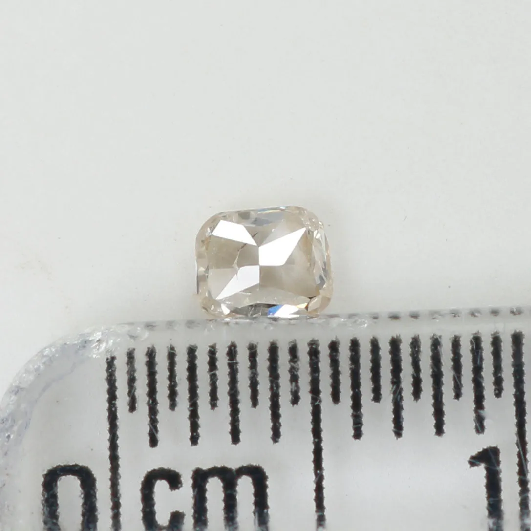 0.15 Ct Natural Loose Diamond, Cushion Diamond, Brown Diamond, Polished Diamond, Real Diamond, Rustic Diamond, Antique Diamond L