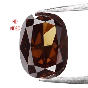 0.42 Ct Natural Loose Diamond, Oval Diamond, Brown Diamond, Green Diamond, Antique Diamond, Rustic Diamond, Real Diamond L5140