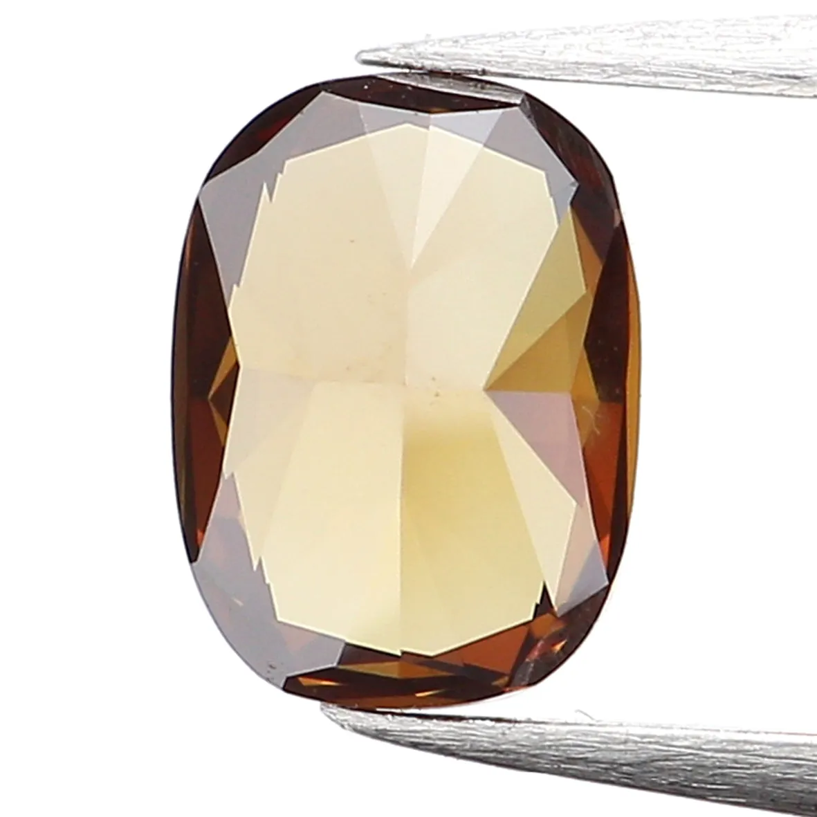 0.42 Ct Natural Loose Diamond, Oval Diamond, Brown Diamond, Green Diamond, Antique Diamond, Rustic Diamond, Real Diamond L5140