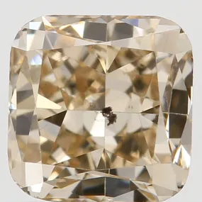 0.67 Ct Natural Loose Diamond, Cushion Diamond, Brown Diamond, Polished Diamond, Real Diamond, Rustic Diamond, Antique Diamond L