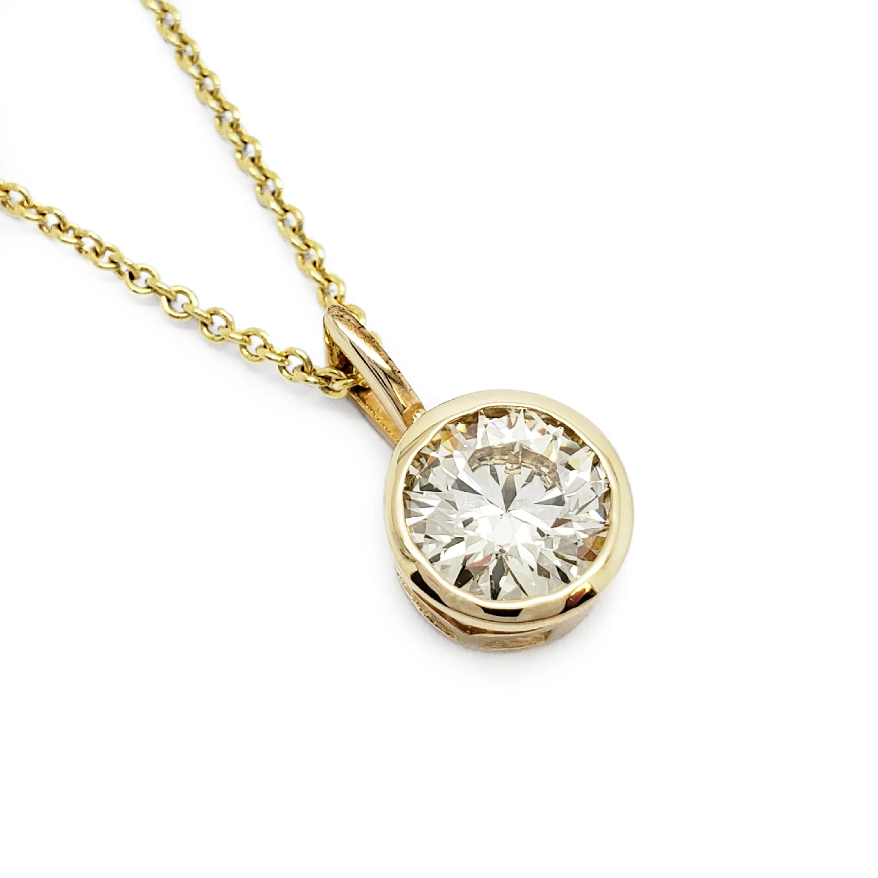 1.37ct Diamond Pendant