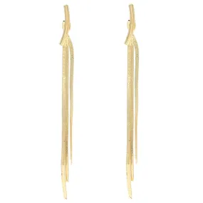 14K Gold Drop and Dangle Earrings