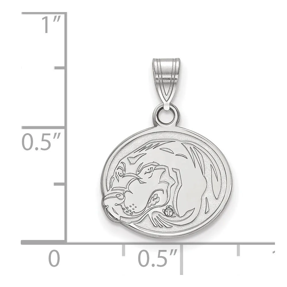 14k White Gold U. of Tennessee Small Logo Pendant