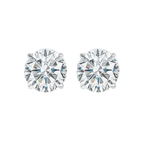 14KT WHITE GOLD DIAMOND (1 1/5CTW) EARRING