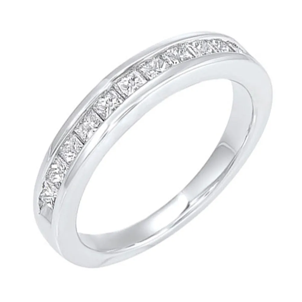 14KT WHITE GOLD DIAMOND (1CTW) BAND