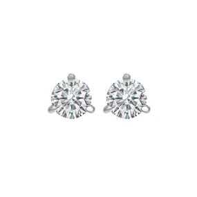 14KT WHITE GOLD DIAMOND (5/8CTW) EARRING