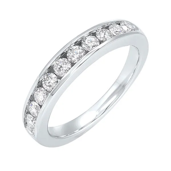 14KT WHITE GOLD DIAMOND(3/4CTW) BAND