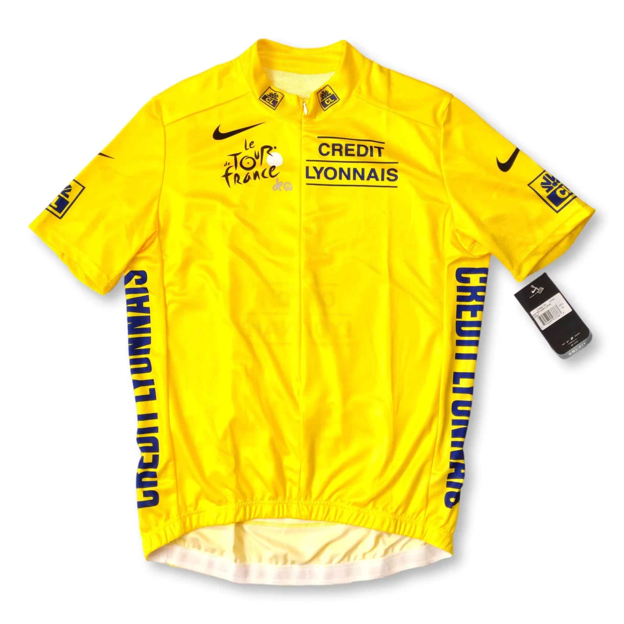 2003 Nike Tour de France yellow jersey Made in Italy