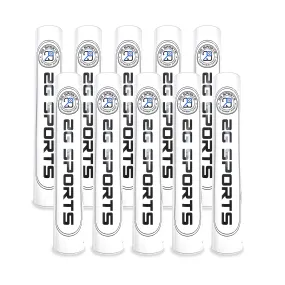 2G SPORTS WHITE label Badminton Feather Shuttlecocks Ten Tubes