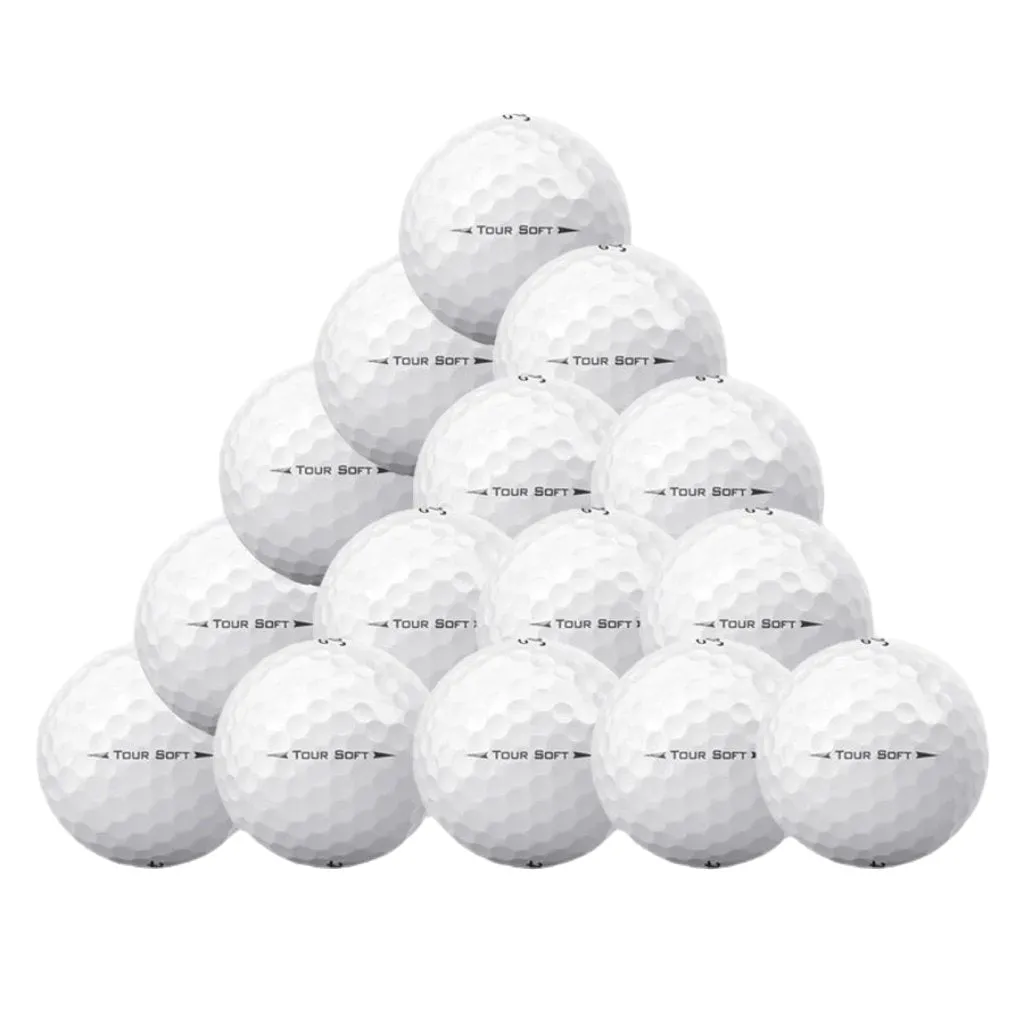 36 Titleist Tour Soft Golf Balls - Recycled 5A/4A