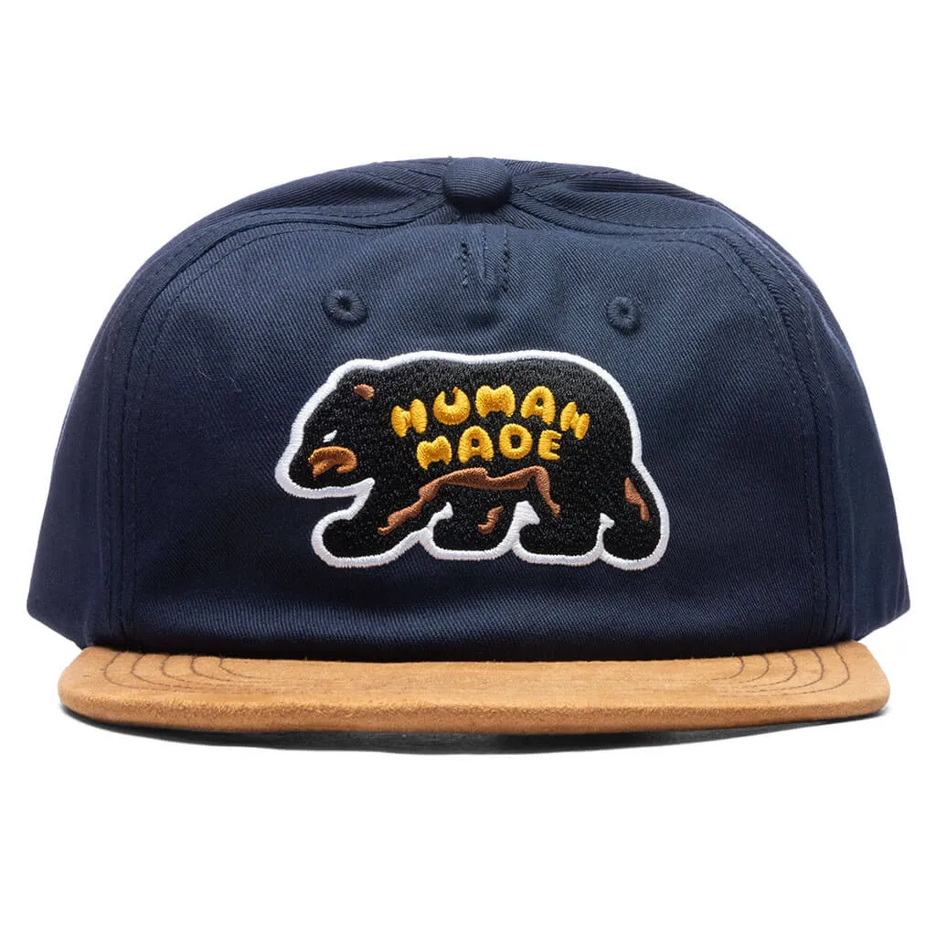 5 Panel Twill Cap #2 - Navy