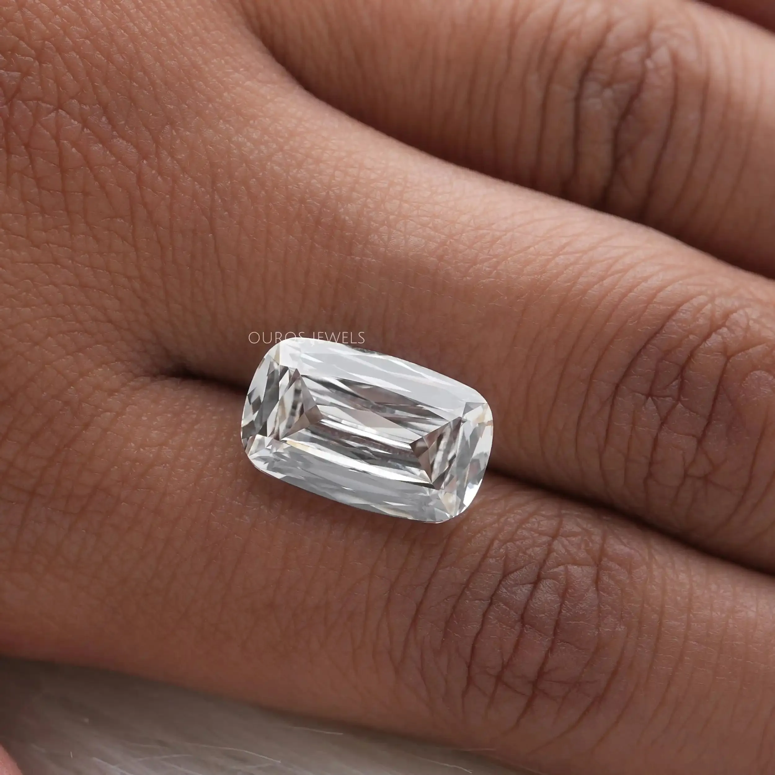 6.75 Carat Criss Cut Lab Grown Diamond