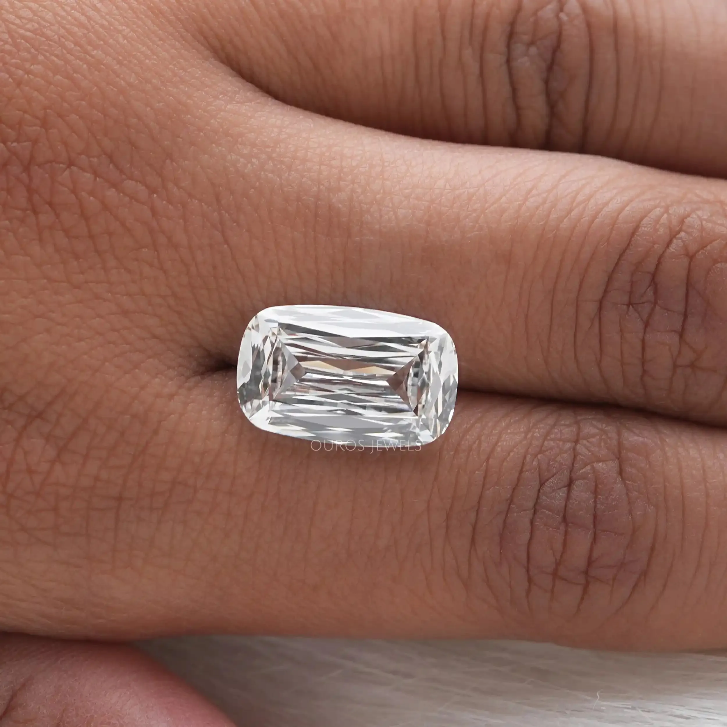 6.75 Carat Criss Cut Lab Grown Diamond