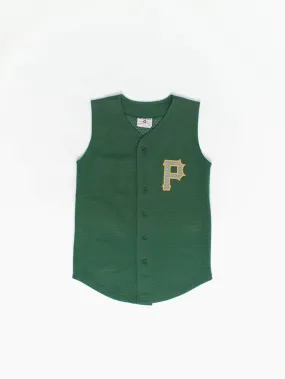 70s Pittsburgh Pirates sleeveless baseball jersey number 9 in dark green – XS