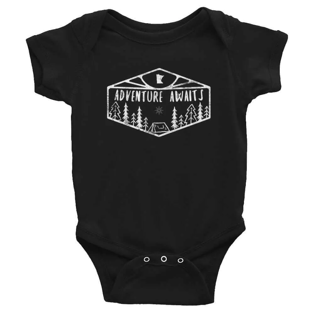 Adventure Awaits Baby Onesie