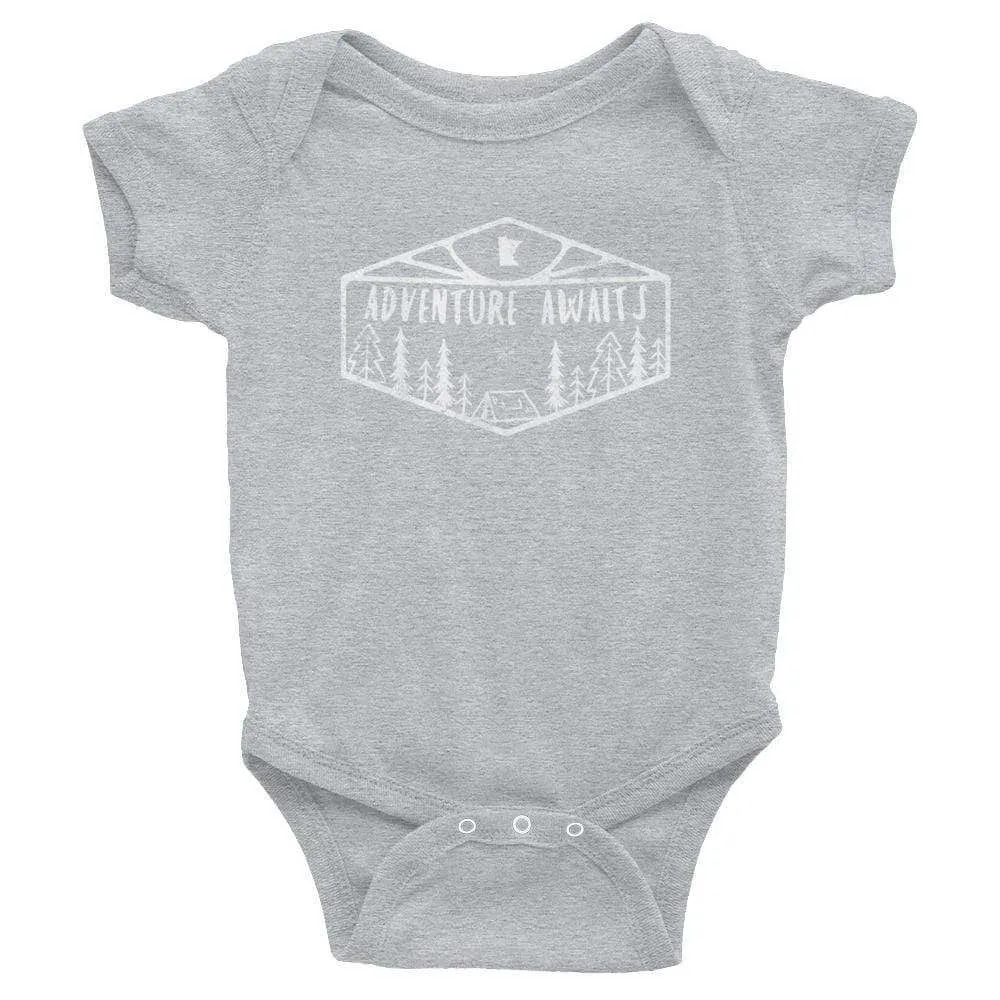 Adventure Awaits Baby Onesie