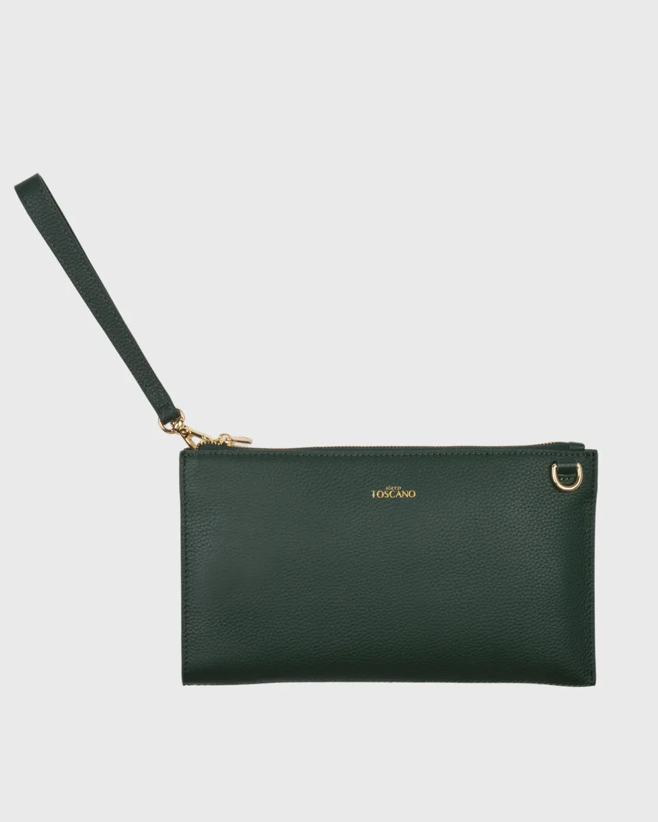 Aimee Wristlet Clutch (Green)