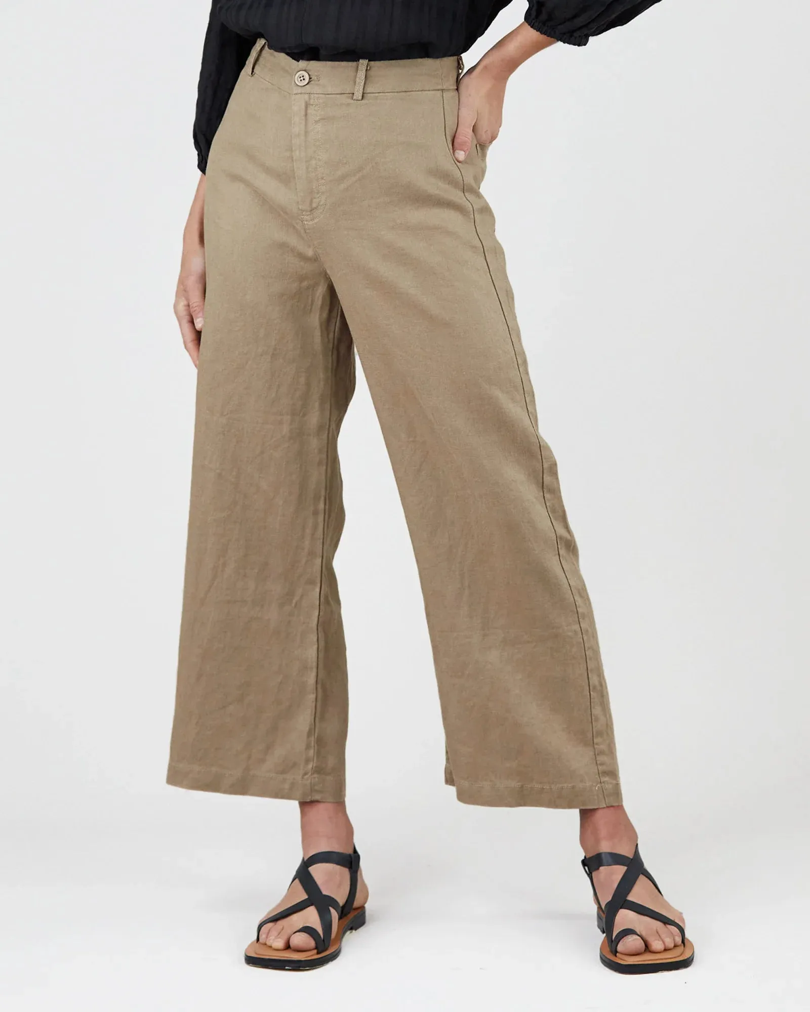 Amelius - Barossa Linen Pant Flaxen