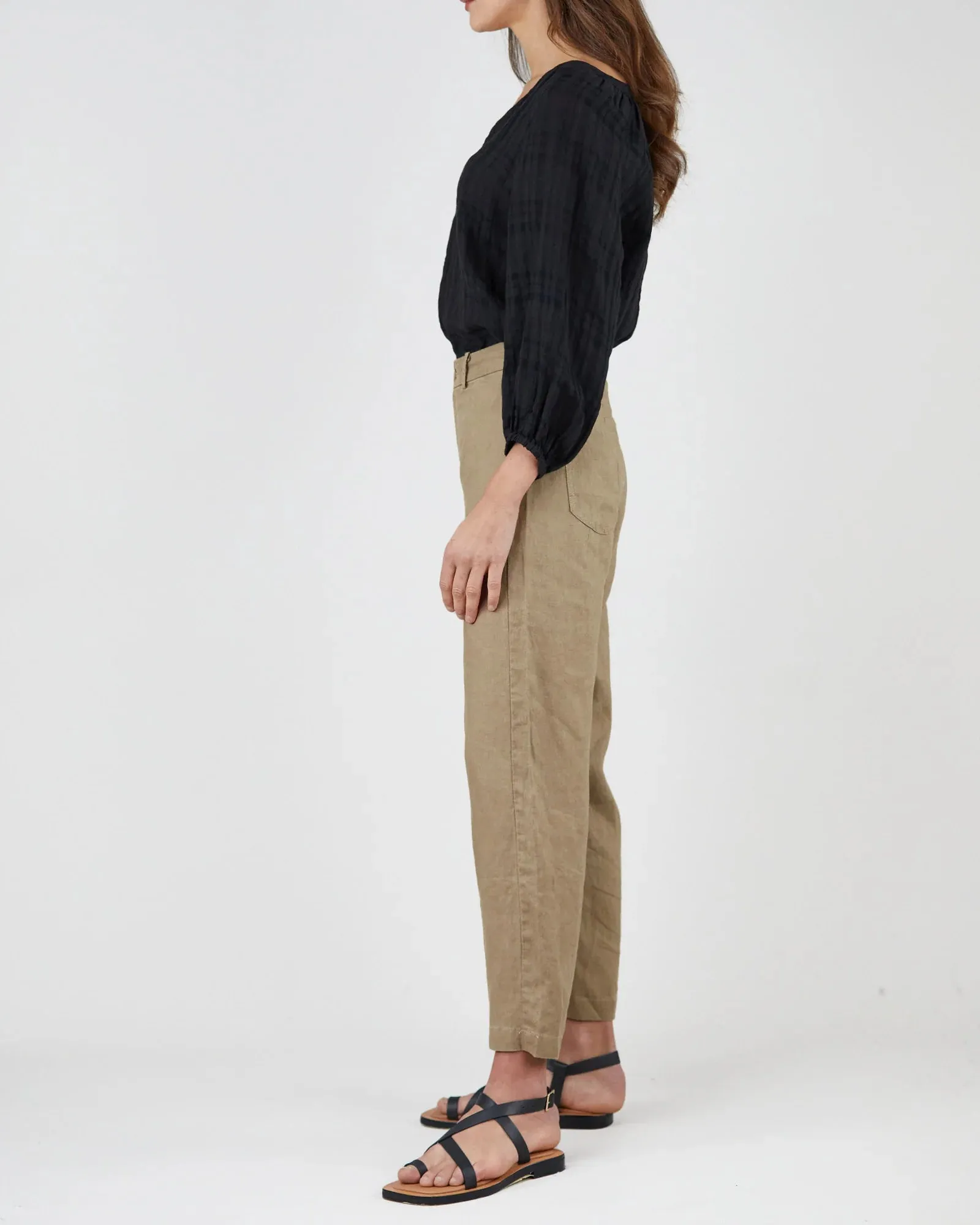 Amelius - Barossa Linen Pant Flaxen