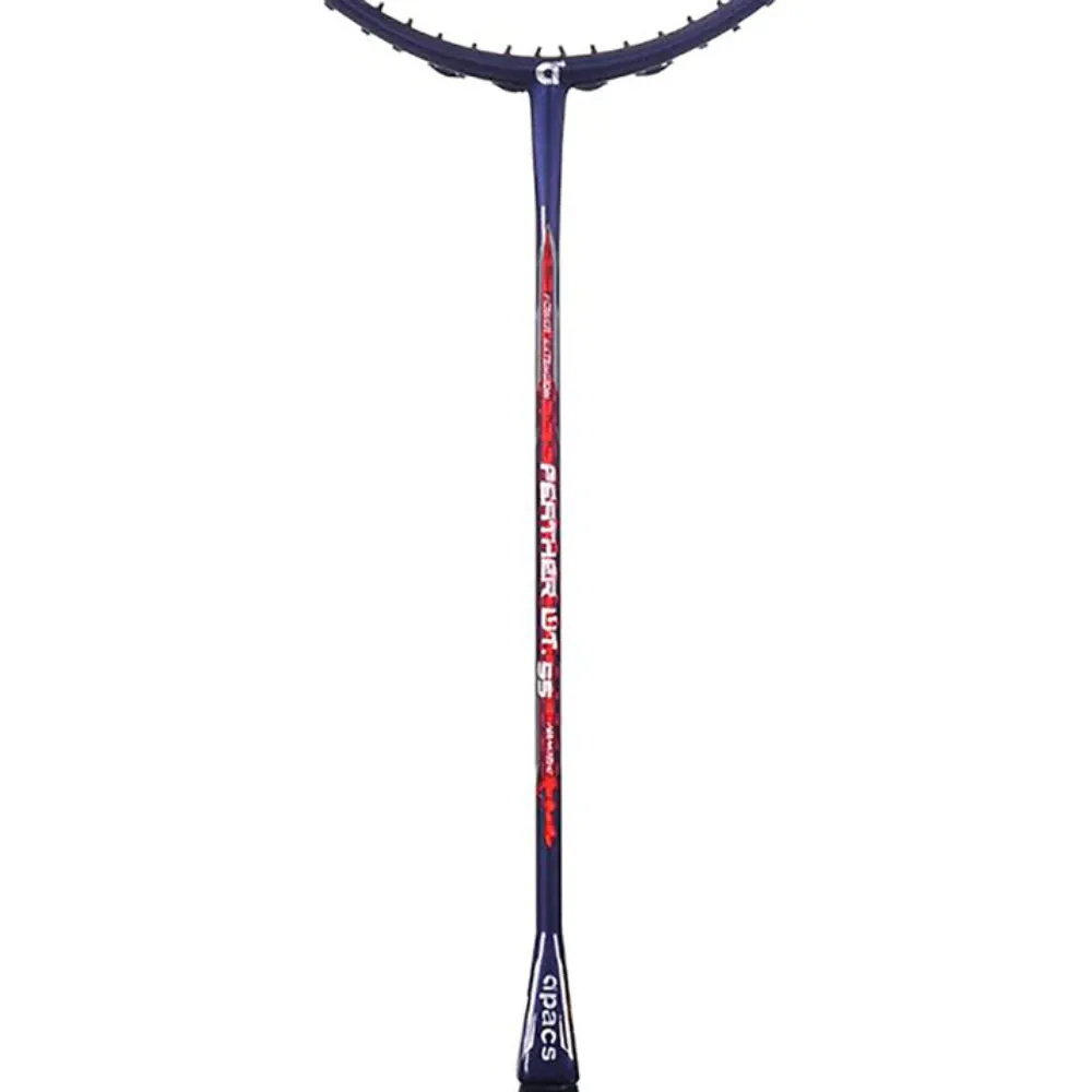 APACS Feather Weight 55 Unstrung Badminton Racquet (Navy)