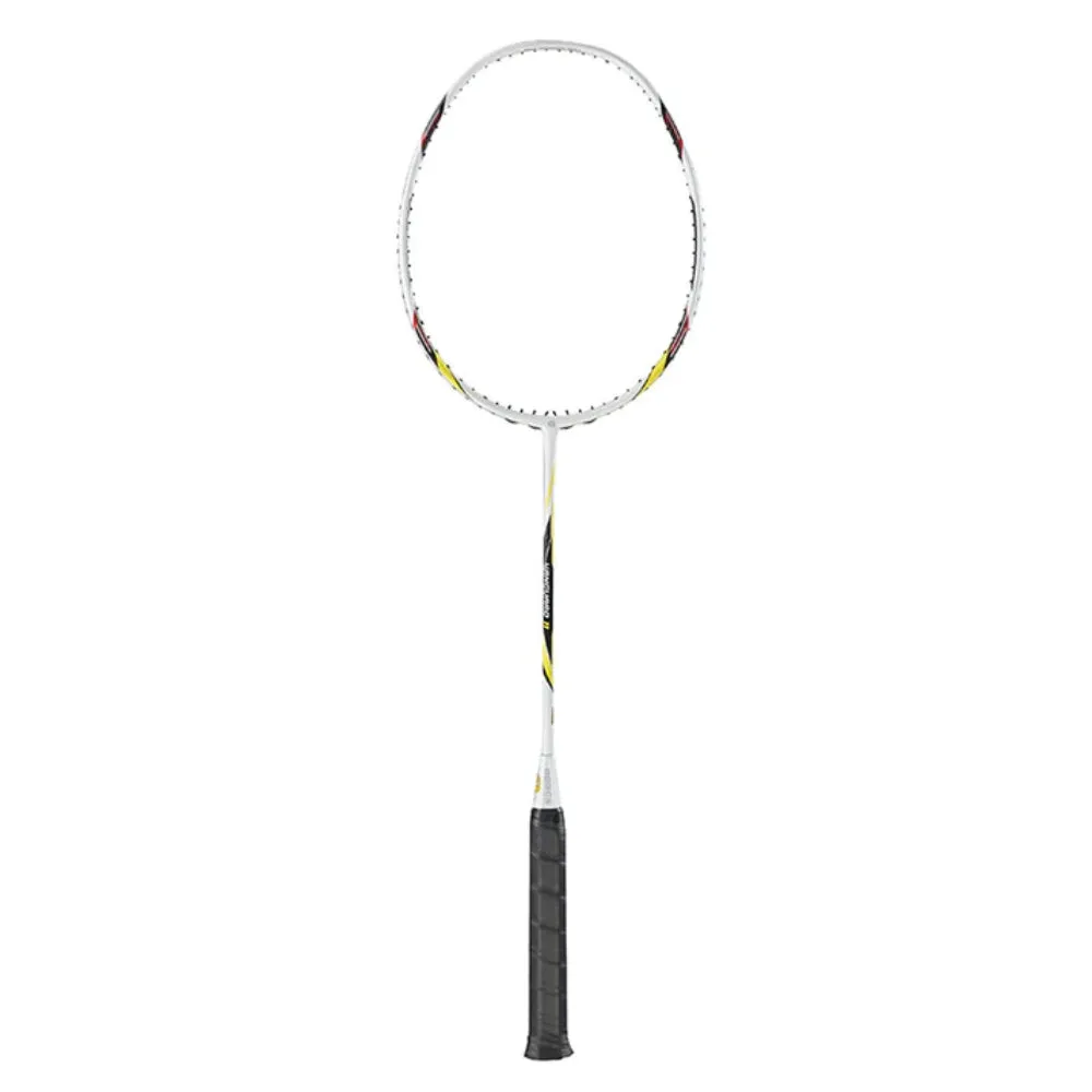 APACS Vanguard 11 Unstrung Badminton Racquet (White)