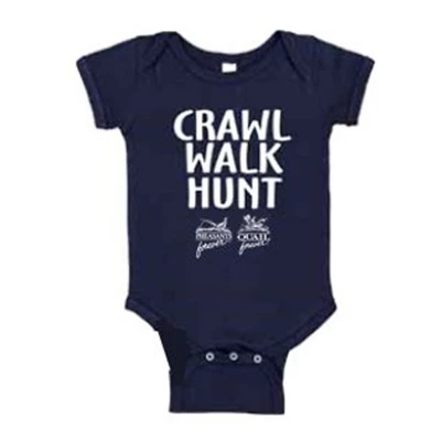 Artisans Pheasants Forever & Quail Forever Crawl Walk Hunt Onesie