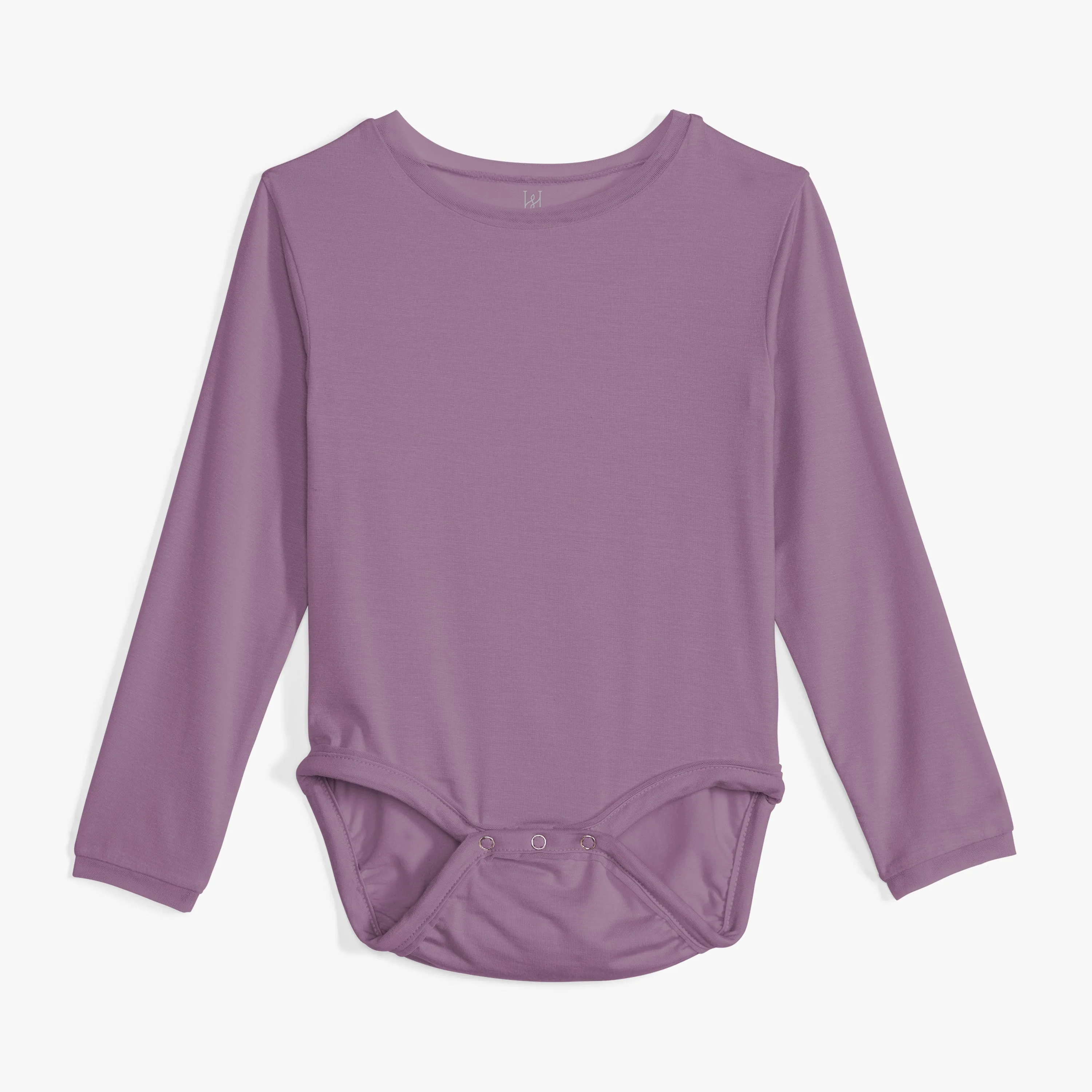 Baby Girls Cry-Free Long Sleeve Onesie with Mesh