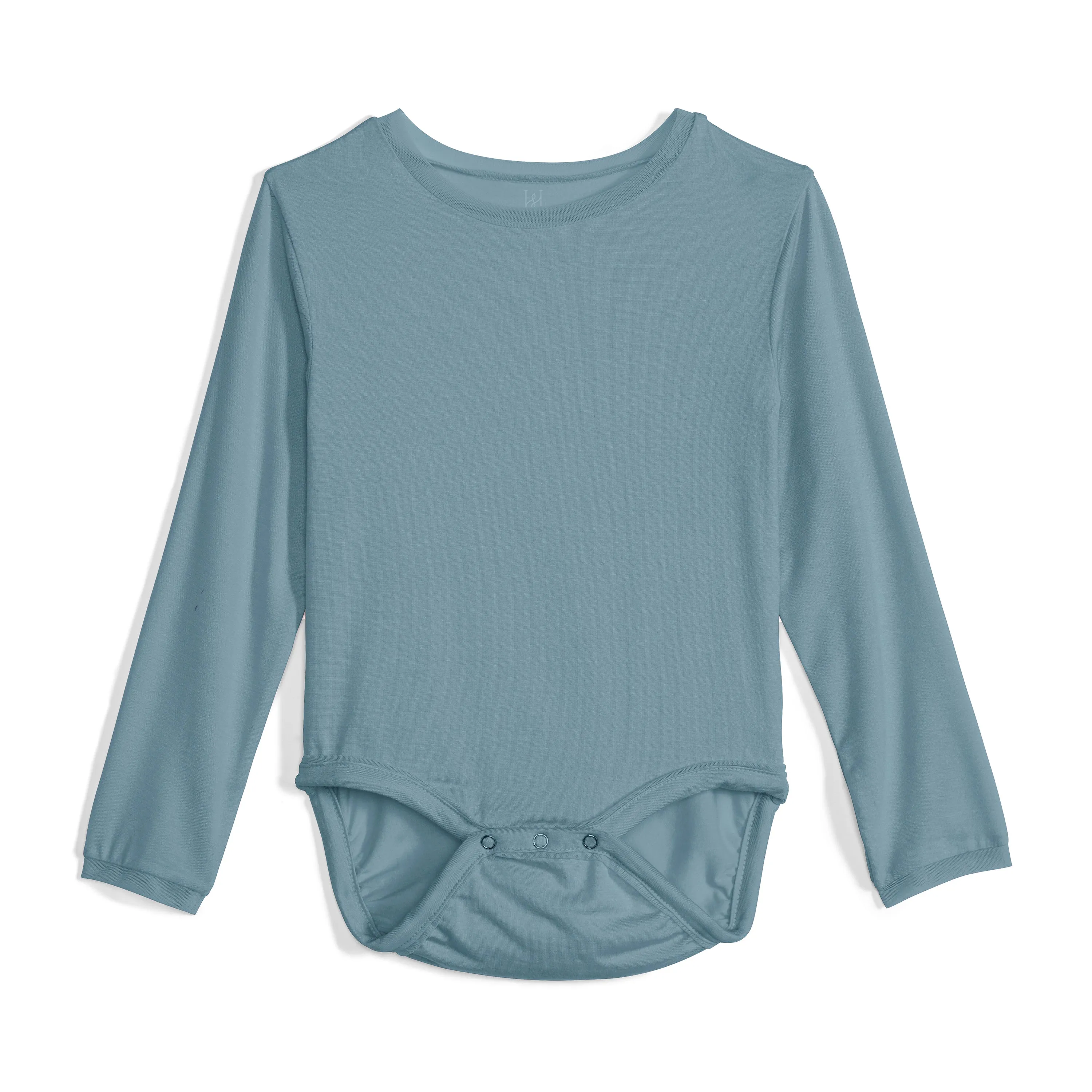 Baby Girls Cry-Free Long Sleeve Onesie with Mesh