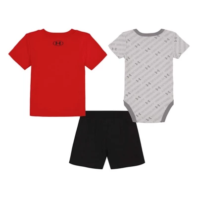 Baby Under Armour Big Winner T-Shirt, Onesie, and Shorts Set