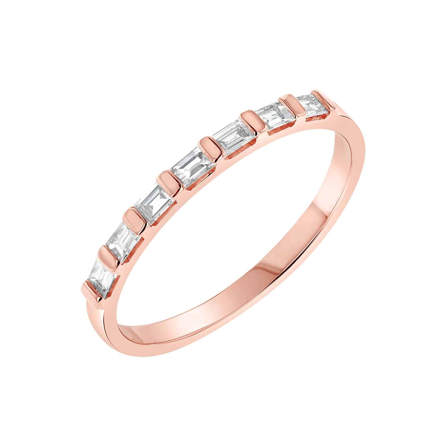 Baguette Row Ring