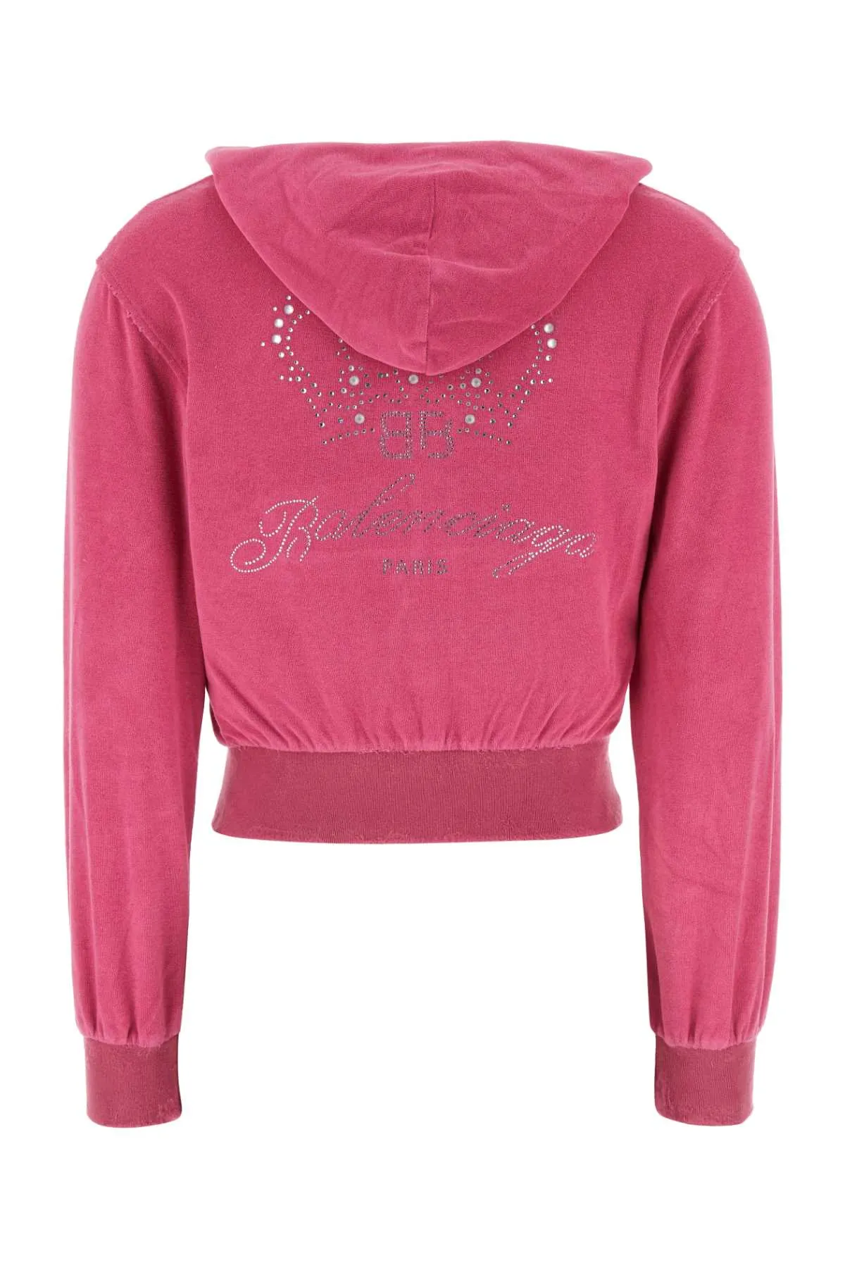 Balenciaga Pink Chenille Sweatshirt