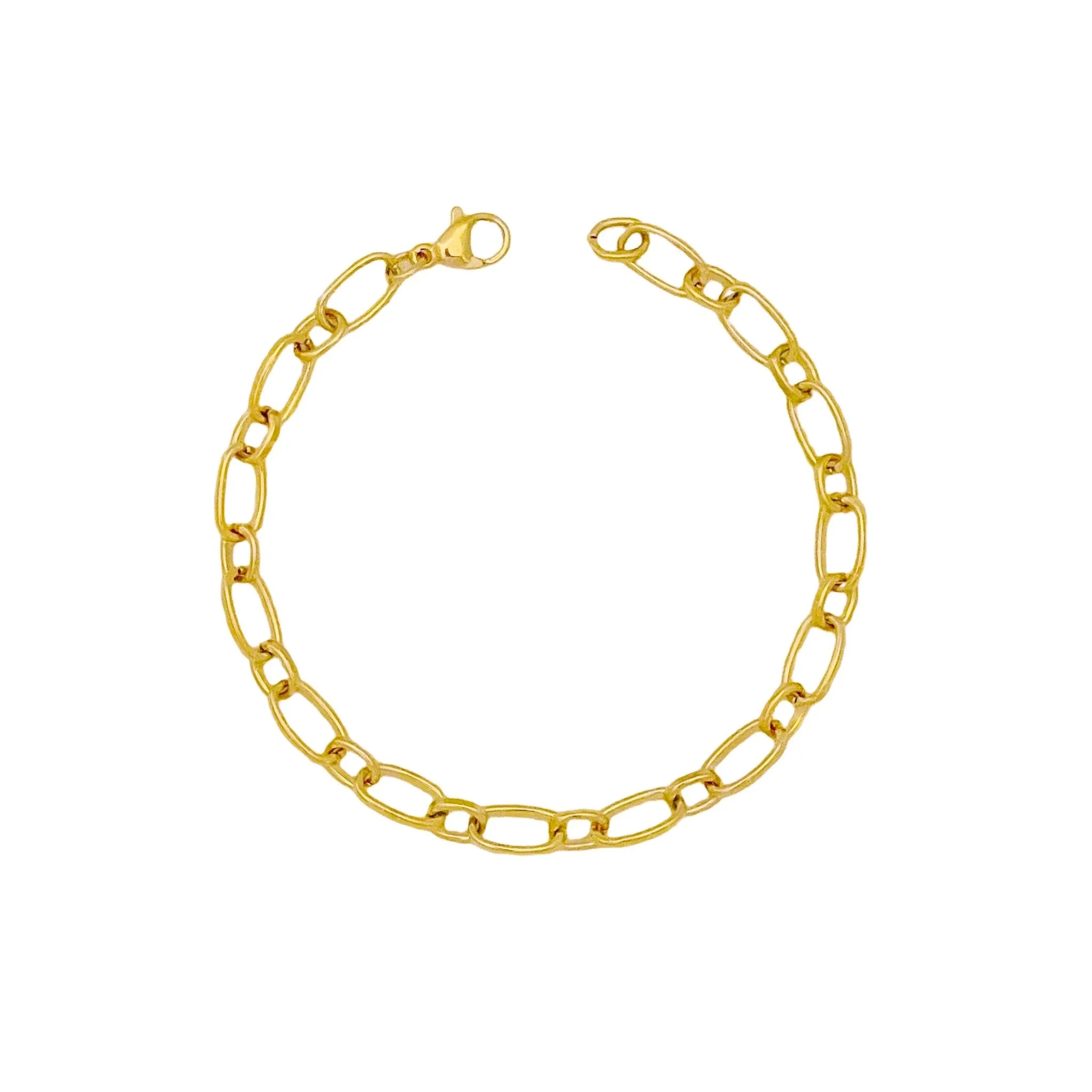 Belcher Chain Bracelet Gold