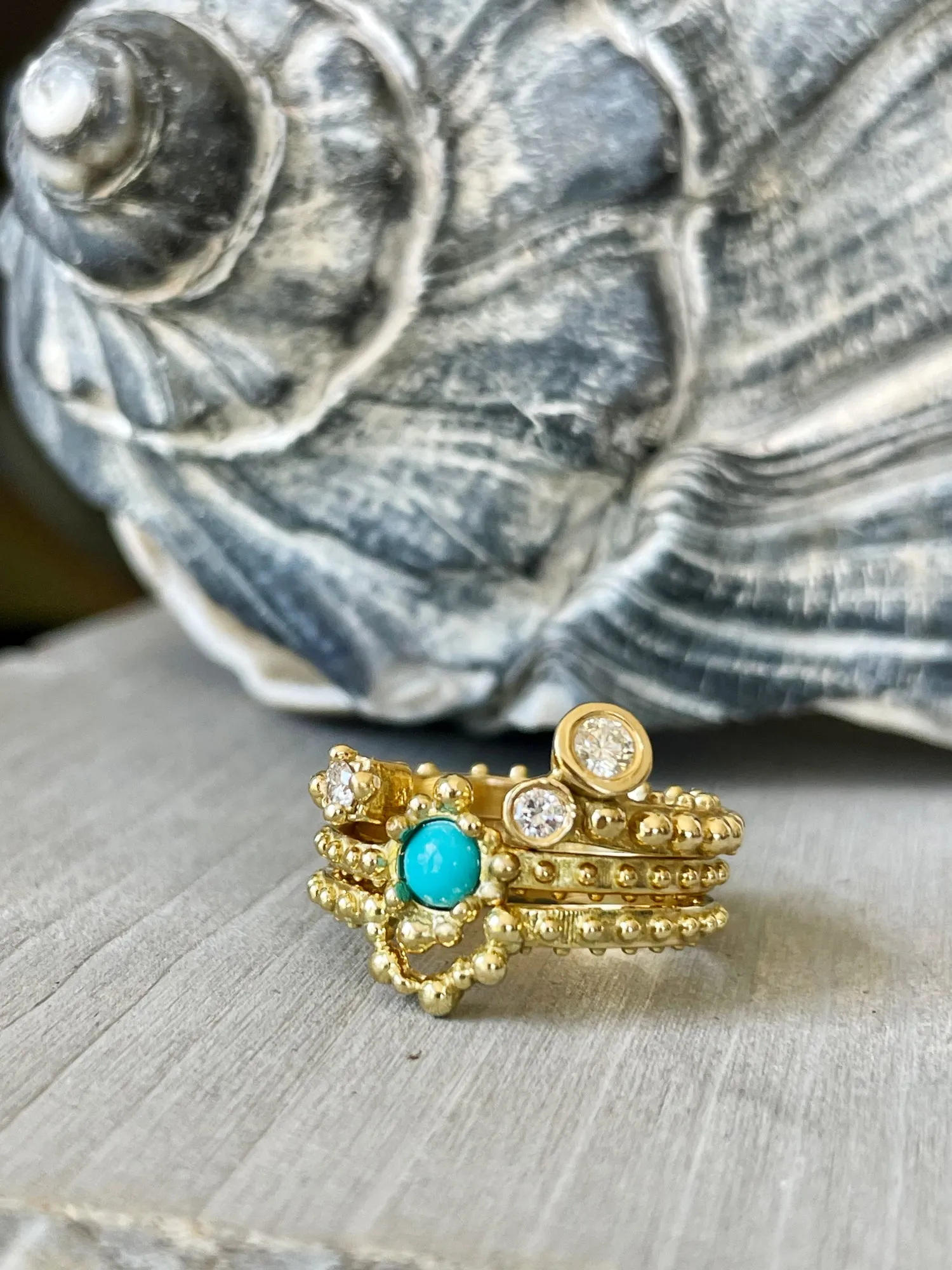 BOHEME BUBBLE CROWN RING