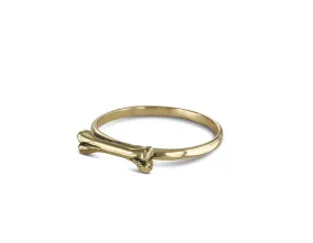 Bone Stacking Ring - Bronze