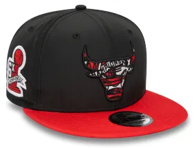 cap New Era 9FI Infill 9fifty NBA Chicago Bulls - Black/Faded Red - men´s