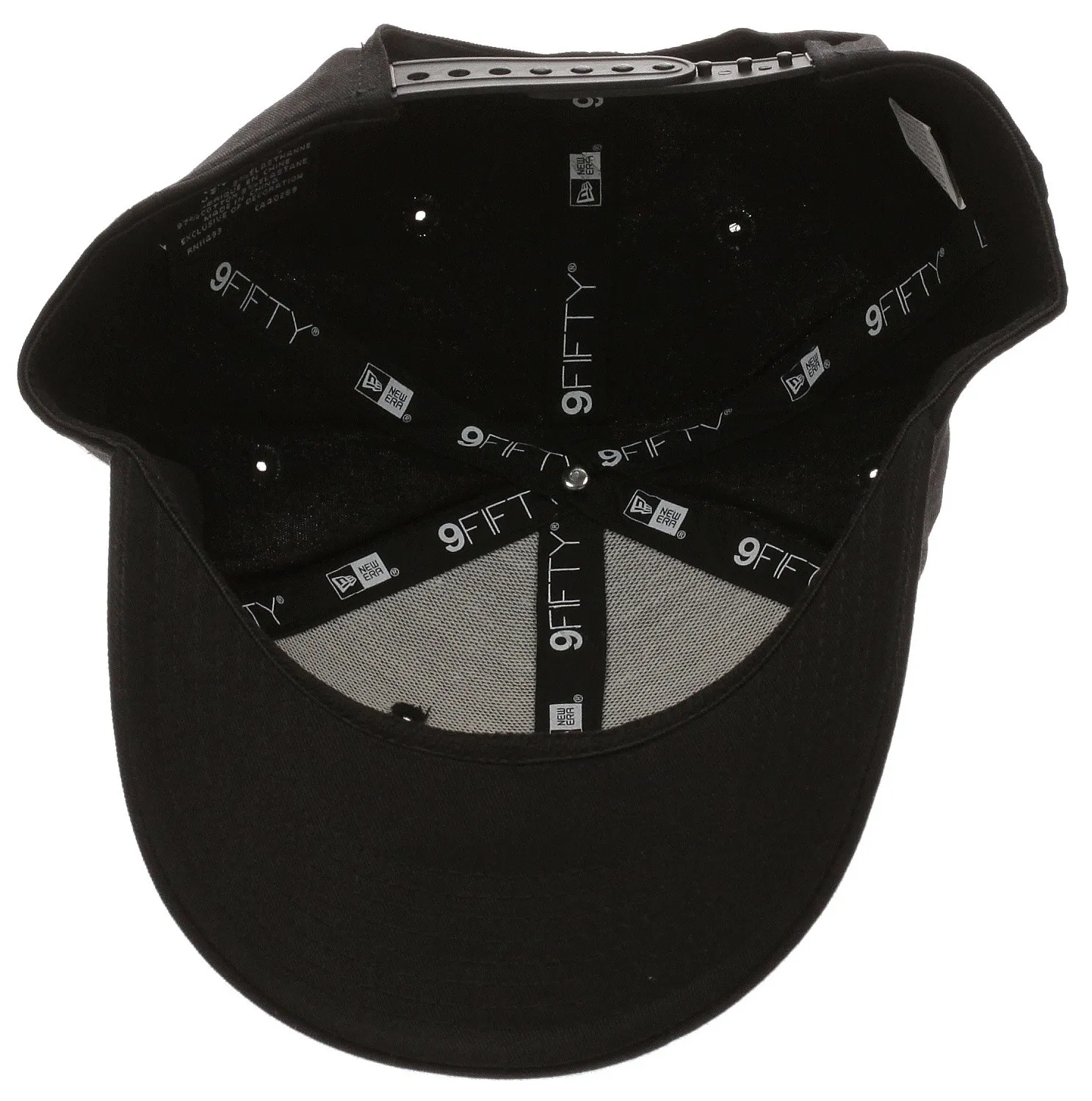 cap New Era 9FI Stretch - Black/White - men´s