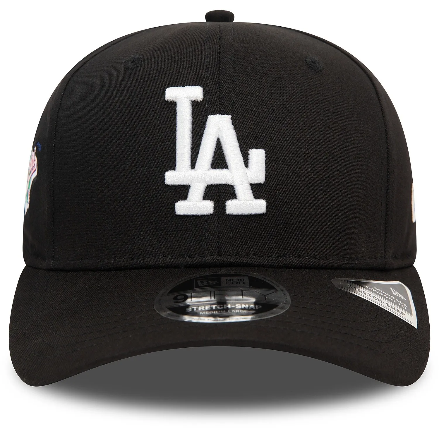 cap New Era 9FI Stretch Snap MLB Los Angeles Dodgers - Black - men´s