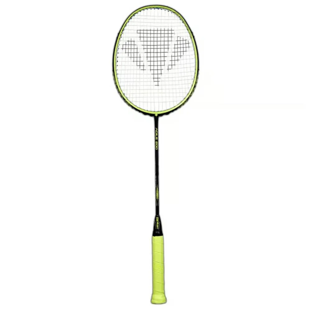 CARLTON Agile 200 Strung Badminton Racquet (Black/Green)