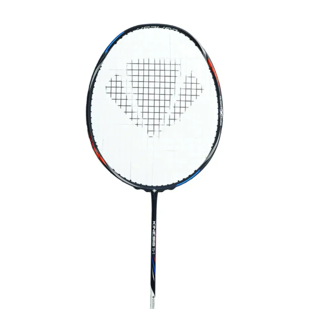 CARLTON Kinesis S-1 Unstrung Badminton Racquet (Black/White)