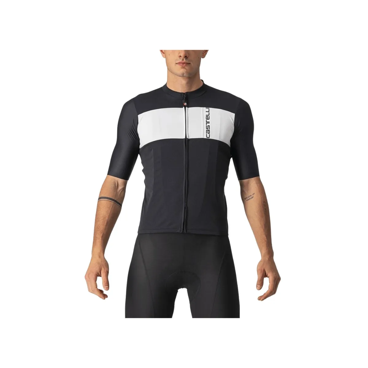 Castelli Prologo 7 Jersey Black White