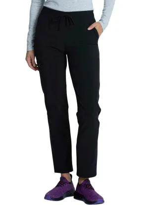 Cherokee Allura CKA184 Mid Rise Drawstring Cargo Pant - PETITE