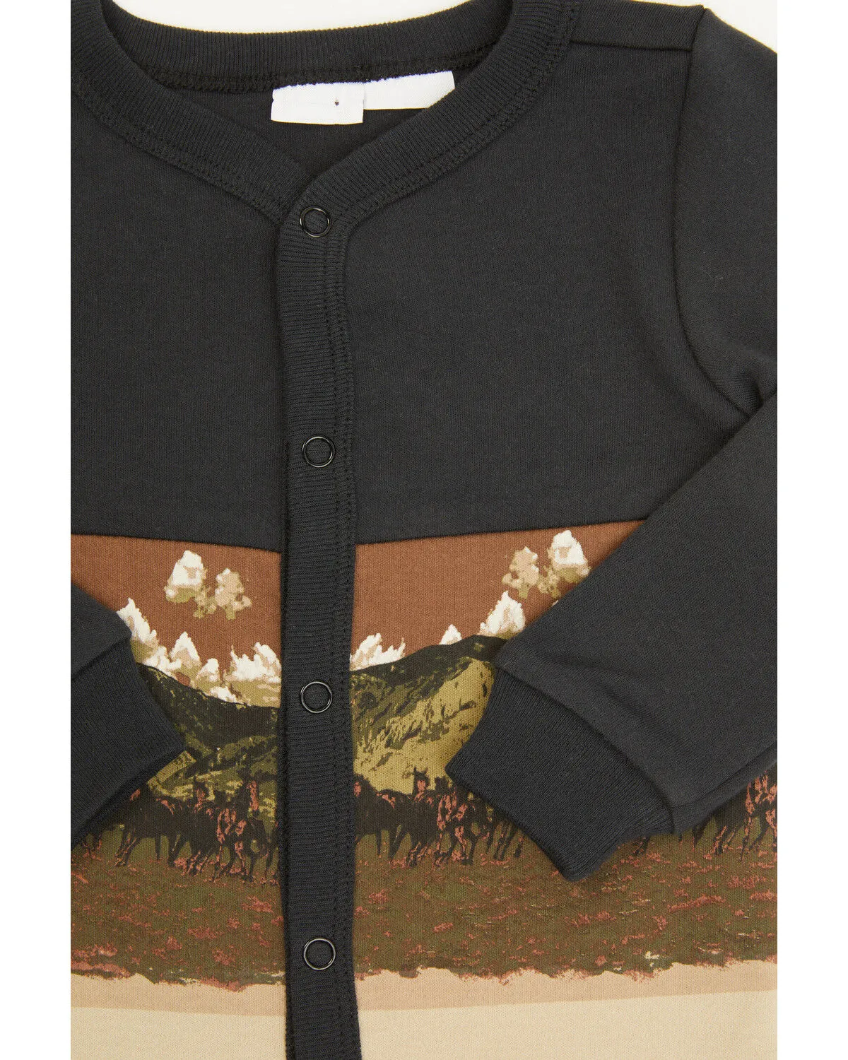 Cody James Infant Boys' 2-Piece Western Horses Onesie and Coveralls Sleep Set