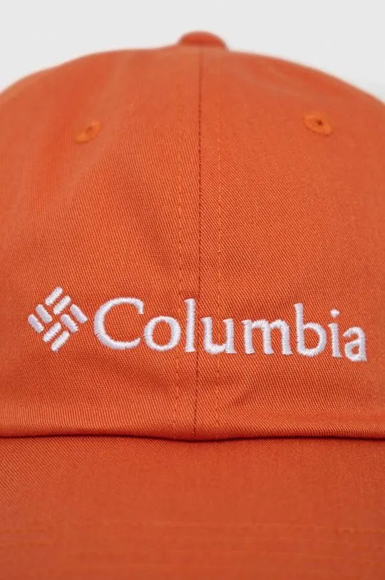 Columbia baseball cap orange color