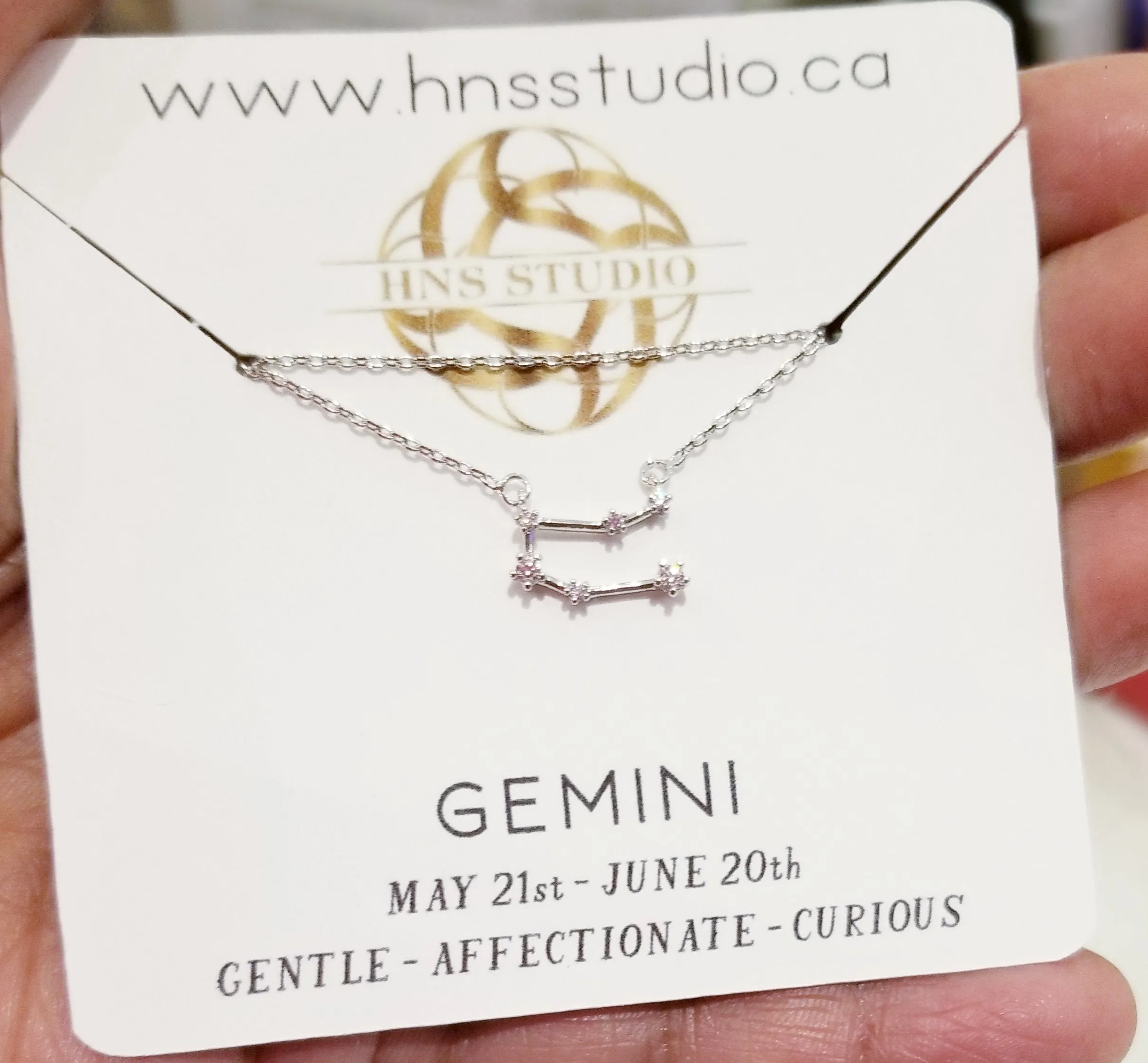 Constellation Zodiac Sign Necklace