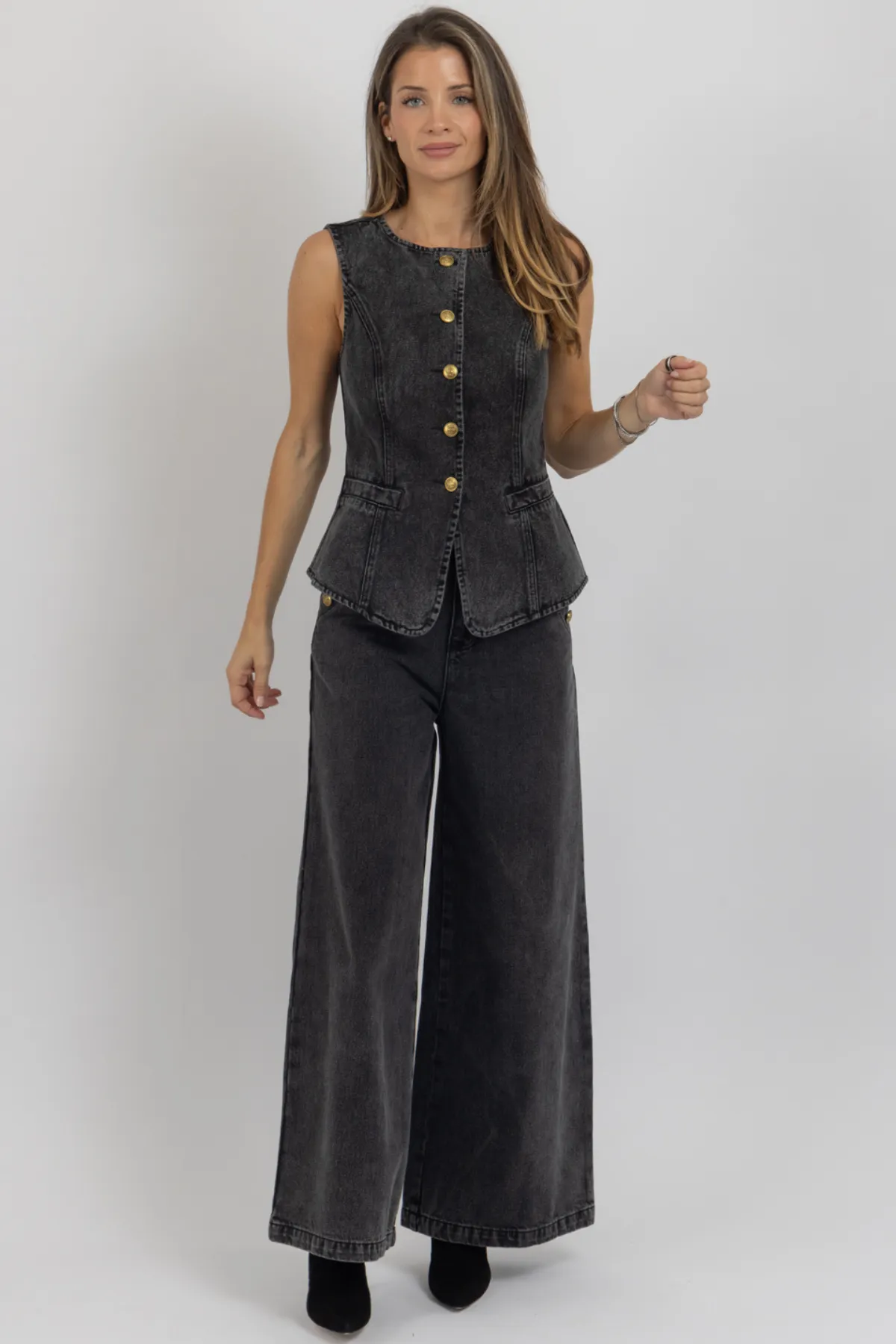 COPELAND DENIM PANT SET