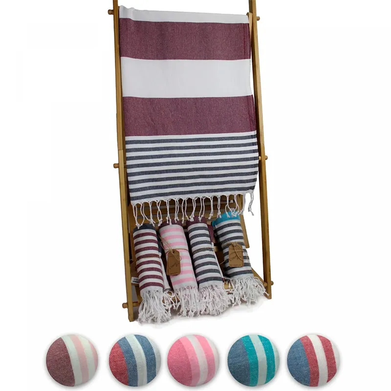 Cotton Beach 95x185 - Candy Stripes & Awning Stripes | BRONDOR ©