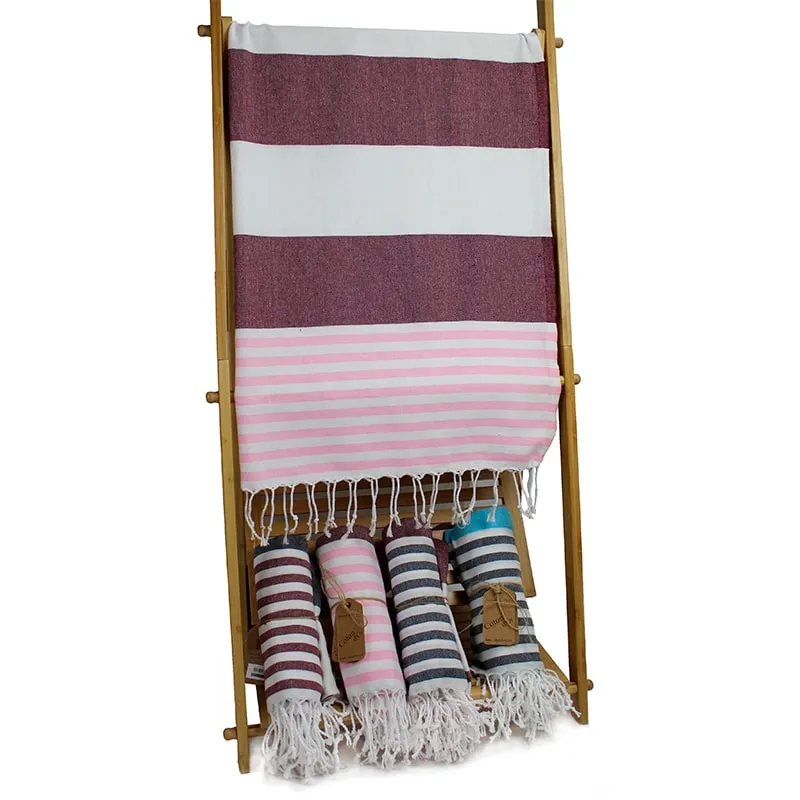 Cotton Beach 95x185 - Candy Stripes & Awning Stripes | BRONDOR ©