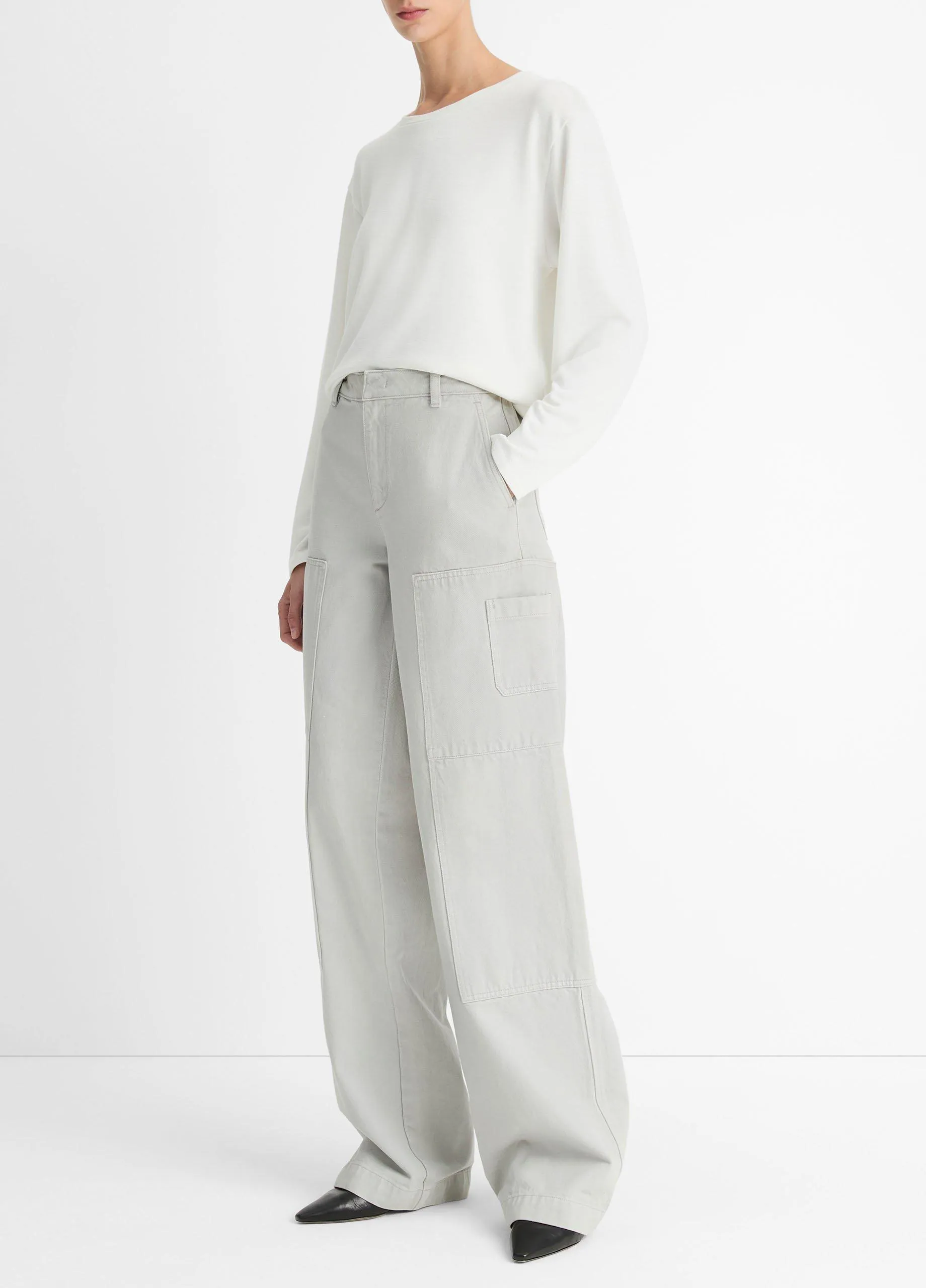 Cotton Twill Utility Pant