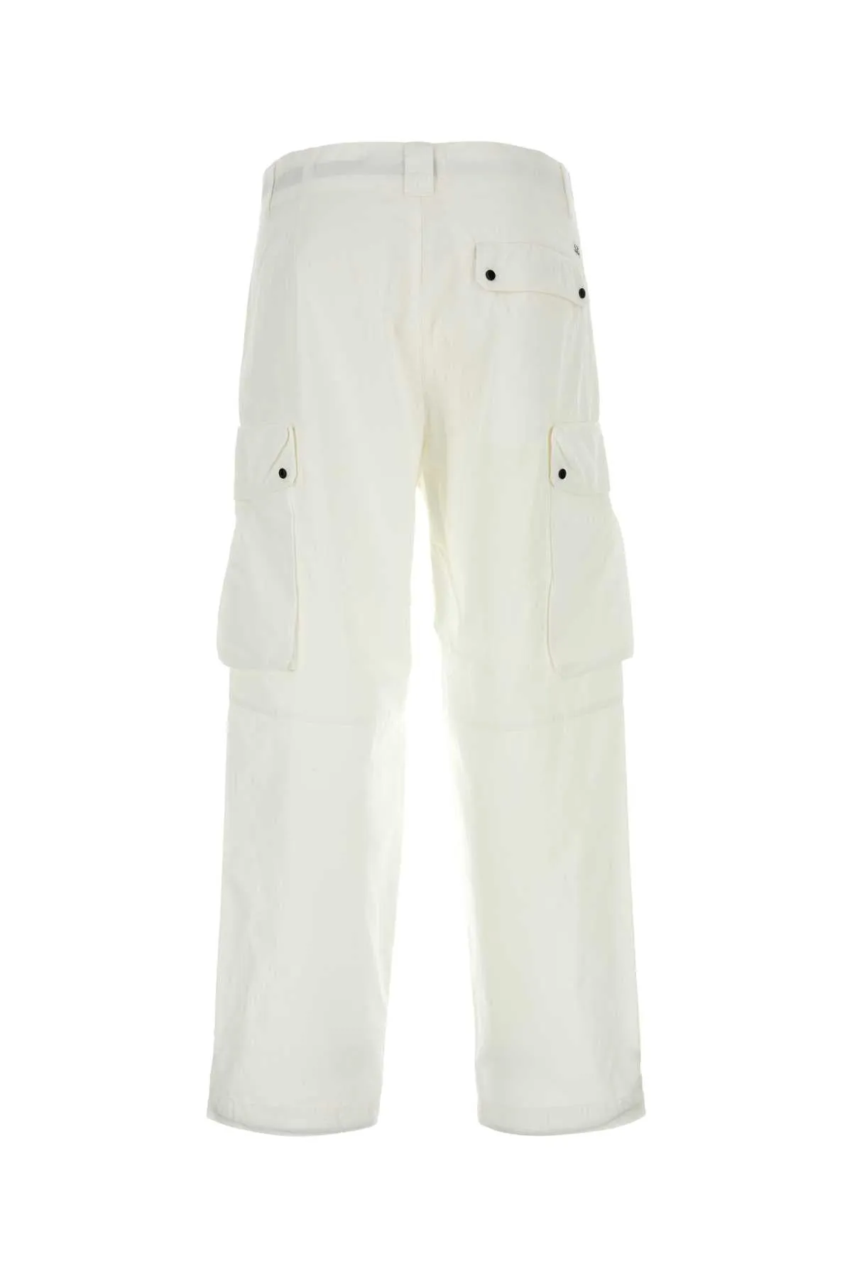 C.P. Company White Cotton Pant